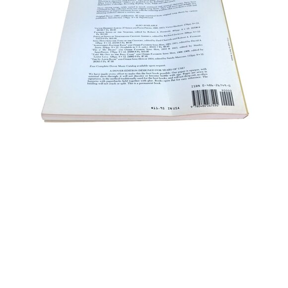 American Art Songs Of The Turn Of The Century Sheet Music Song Book Paul Sperry - Picture 3 of 10